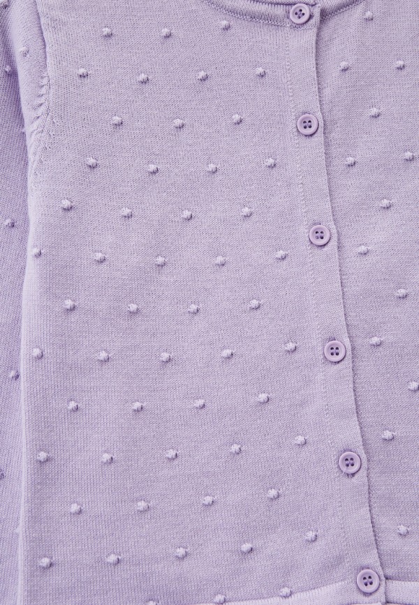 Кардиган для девочки Coccodrillo цвет фиолетовый  Фото 3
