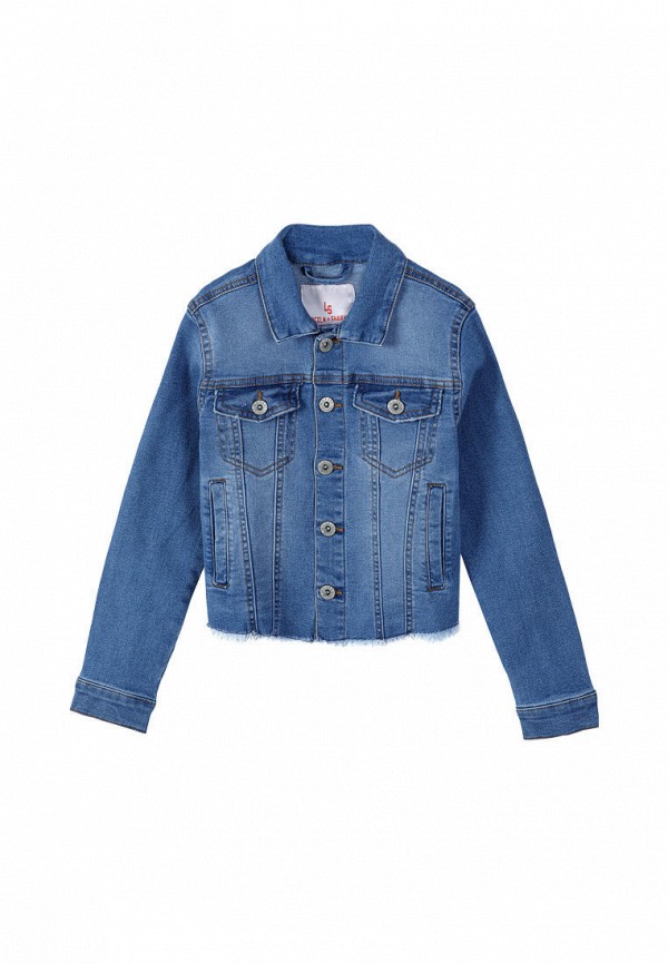 Куртка для девочки джинсовая 5.10.15 цвет синий 