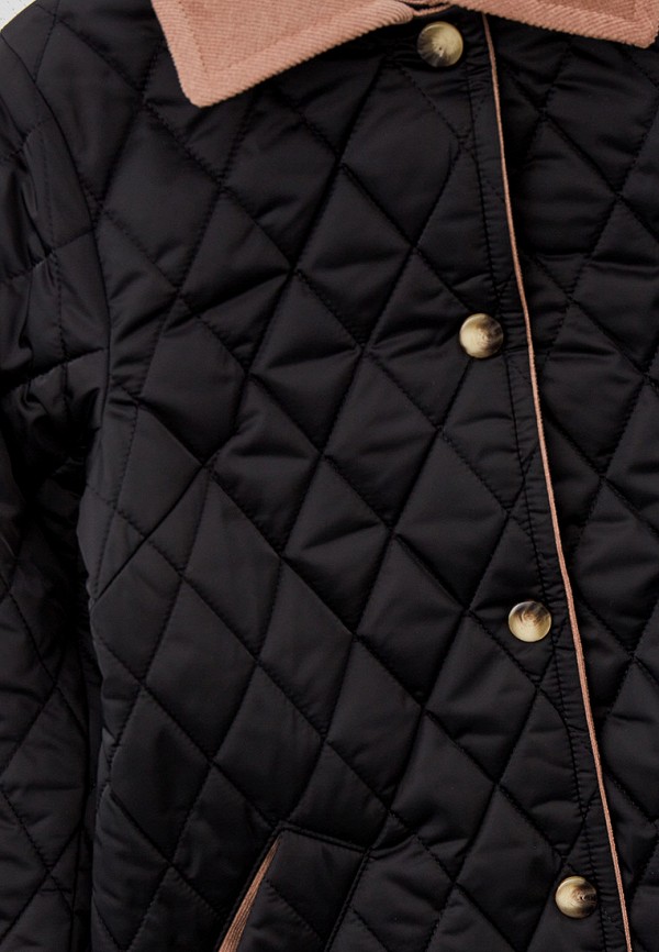 Куртка для девочки утепленная Smith's brand цвет черный  Фото 3