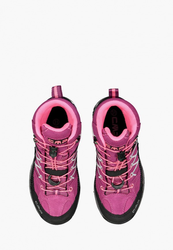 Ботинки для девочки CMP цвет розовый  Фото 4