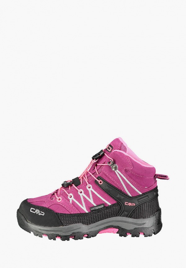 Ботинки для девочки CMP цвет розовый 