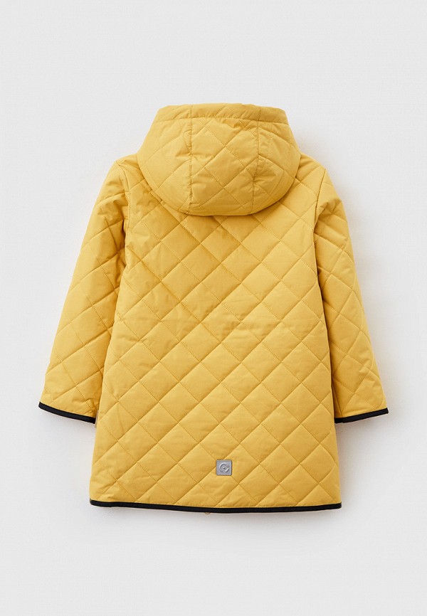 Куртка для девочки утепленная Crockid цвет желтый  Фото 2