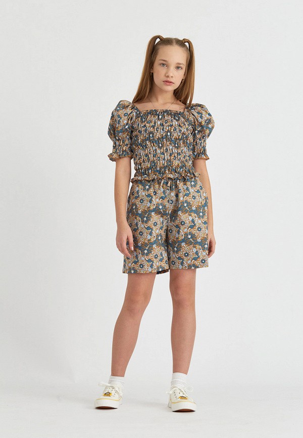 Блуза Smena разноцветный, размер 146, фото 4