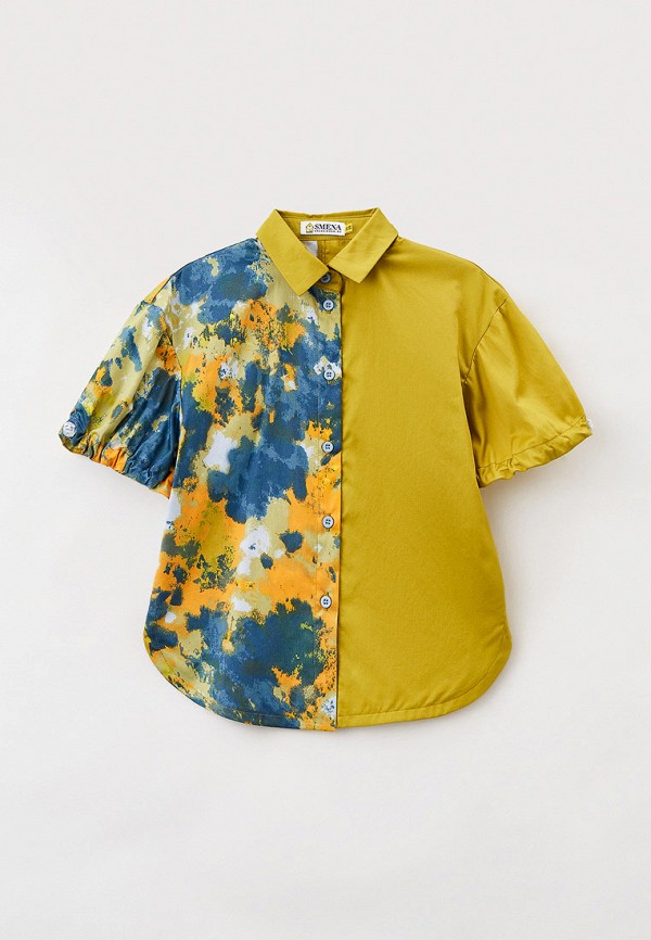 Блуза Smena цвет разноцветный 