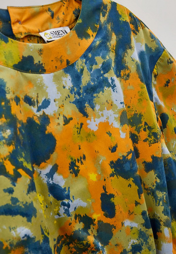 Блуза Smena цвет разноцветный  Фото 3