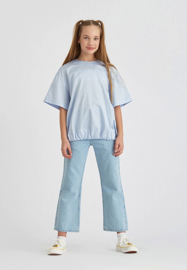 Блуза Smena голубой, размер 128, фото 4