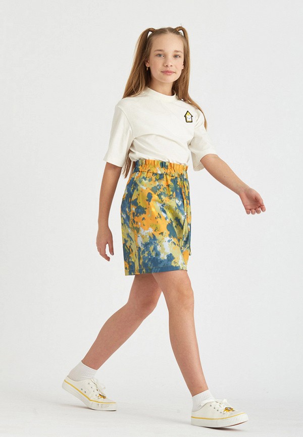 Юбка Smena разноцветный, размер 152, фото 4