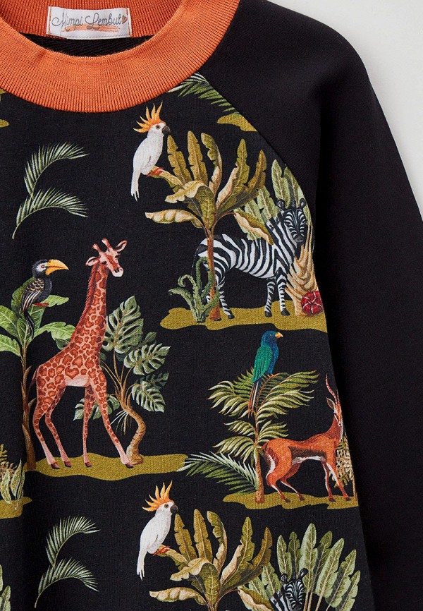 Платье Mimpi Lembut черный, размер 110, фото 3