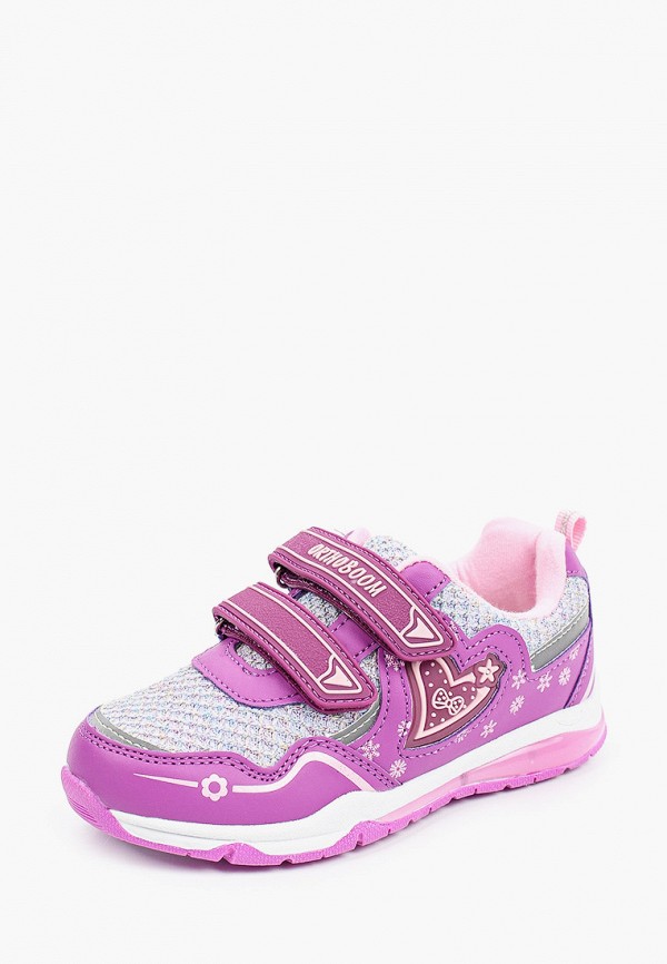 Кроссовки для девочки Orthoboom цвет фиолетовый  Фото 2
