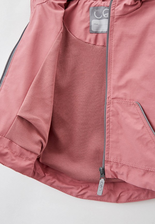 Куртка для девочки Leo цвет розовый  Фото 4