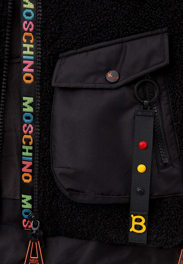 Куртка для девочки утепленная Fobs цвет черный  Фото 4