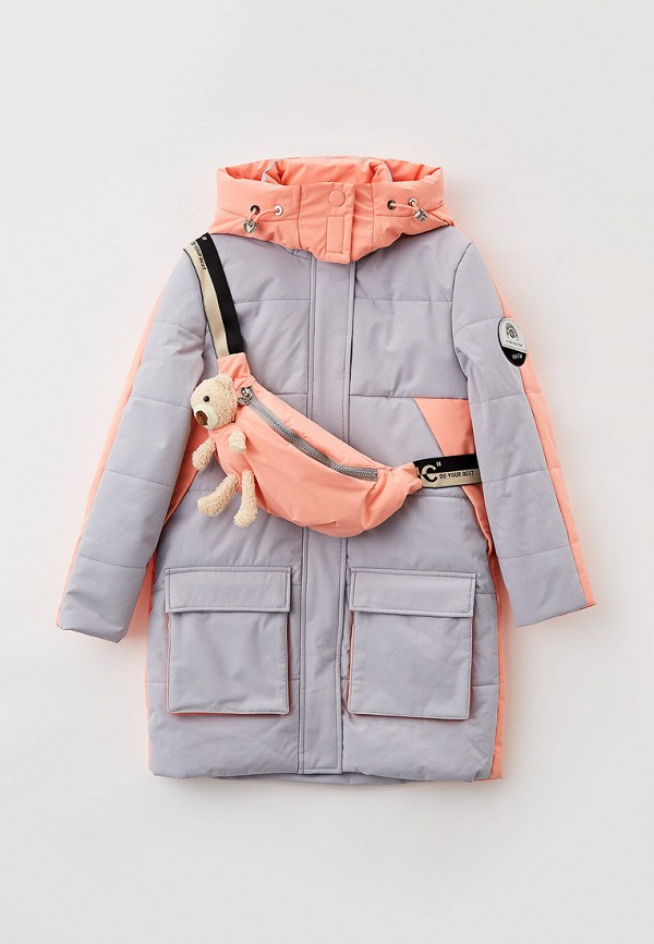 Куртка для девочки, сумка и игрушка Fobs цвет разноцветный 
