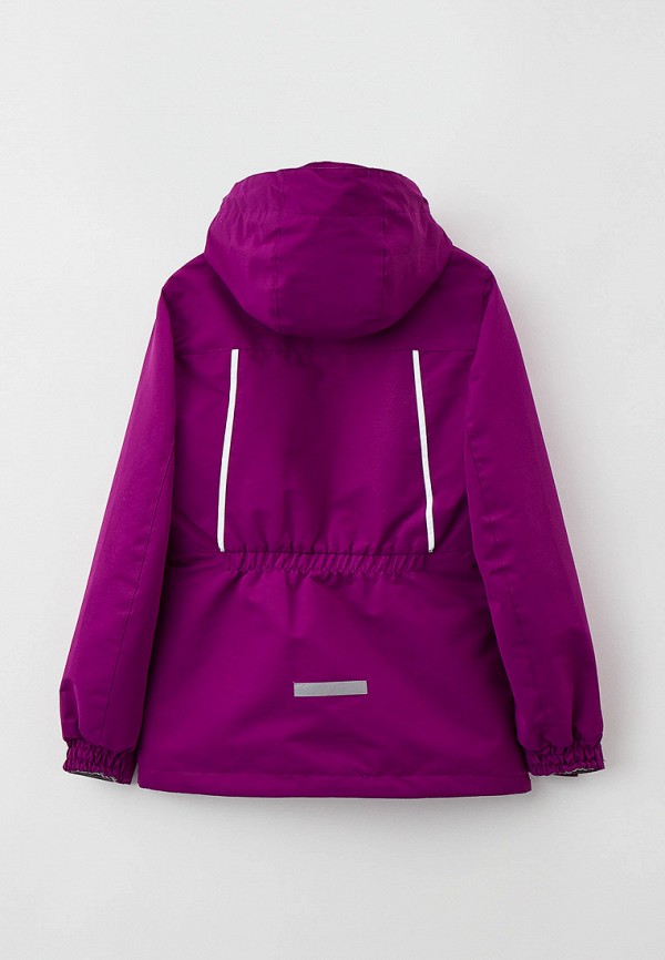 Куртка для девочки утепленная Kalborn цвет фиолетовый  Фото 2