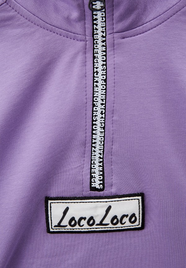 Костюм спортивный для девочки Locoloco All For Junior цвет фиолетовый  Фото 3