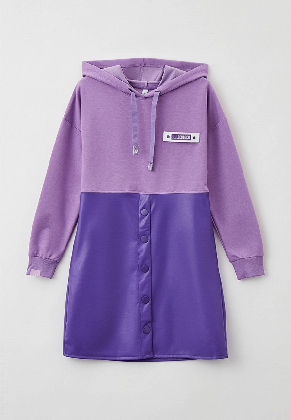 Платья для девочки Locoloco All For Junior цвет фиолетовый 