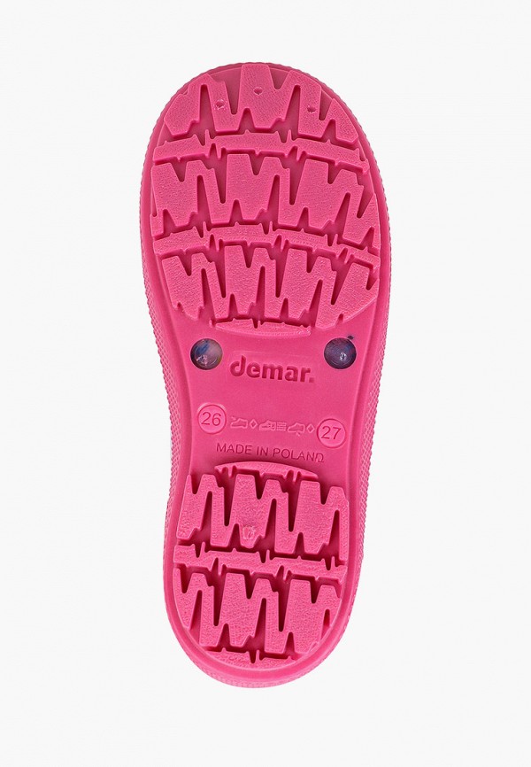 Резиновые сапоги Demar цвет розовый  Фото 5