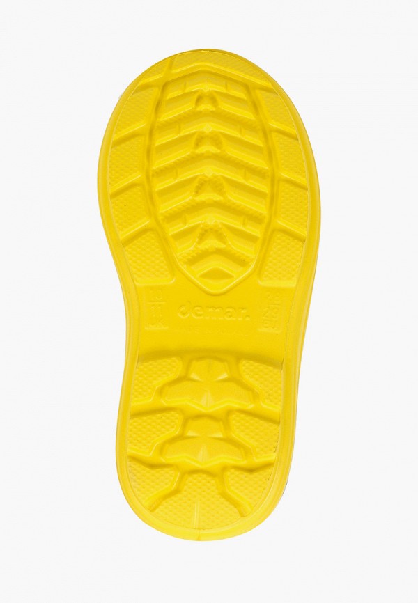 Резиновые сапоги Demar цвет желтый  Фото 5