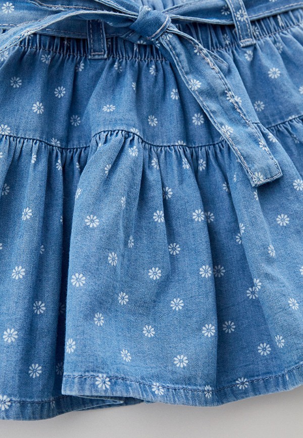 Юбка для девочки Gloria Jeans цвет голубой  Фото 3