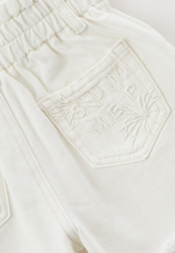Шорты для девочки джинсовые Choupette цвет белый  Фото 3