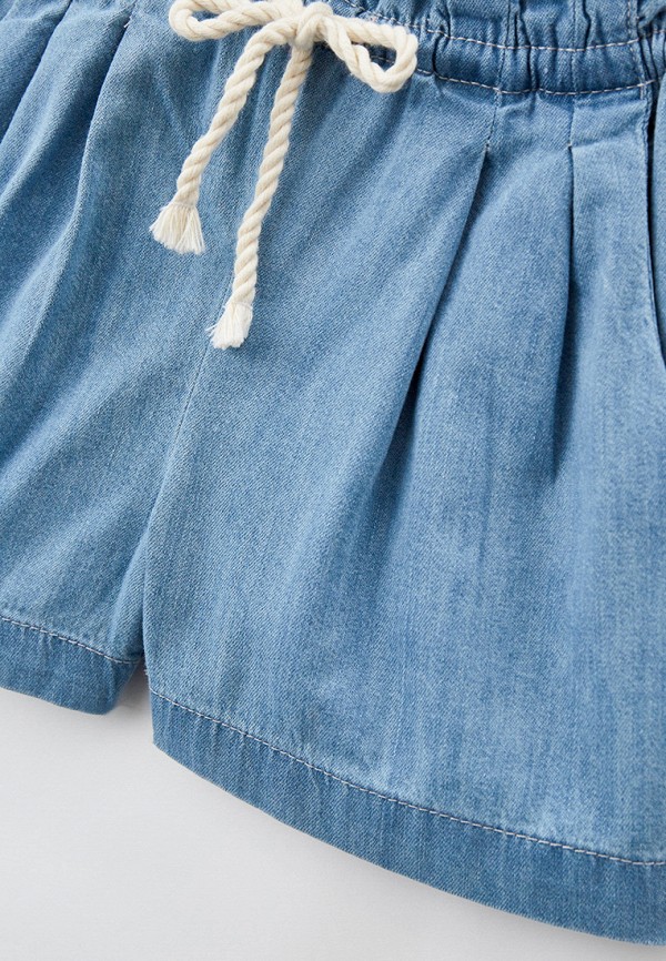 Шорты для девочки джинсовые Sela цвет голубой  Фото 3