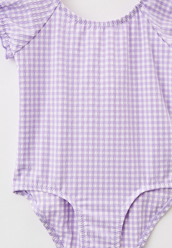 Детский купальник Sela цвет фиолетовый  Фото 3