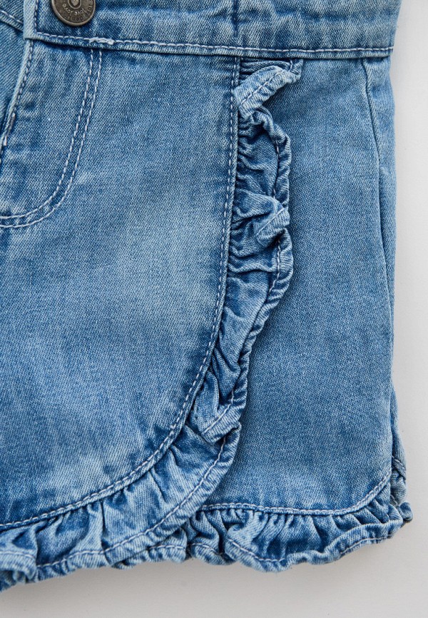 Шорты для девочки джинсовые Mothercare цвет голубой  Фото 3