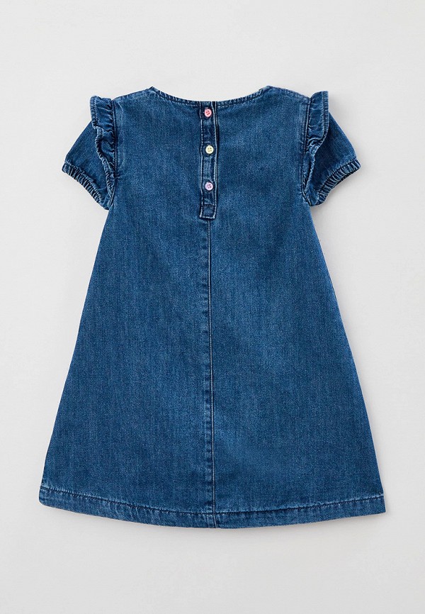 Платья для девочки джинсовое Mothercare цвет синий  Фото 2