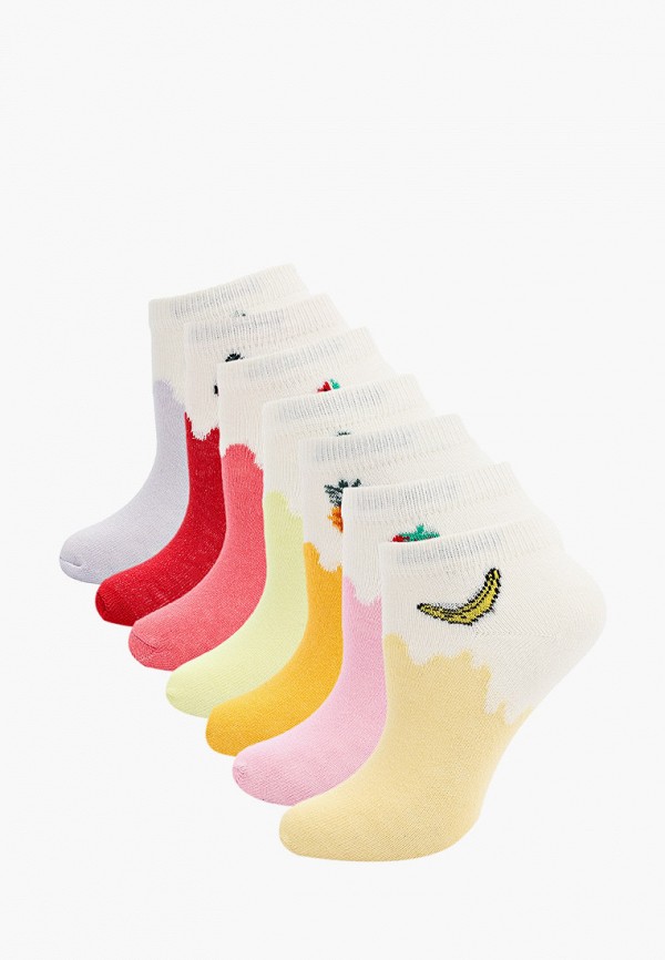 Носки для девочки 7 пар DeFacto цвет разноцветный 