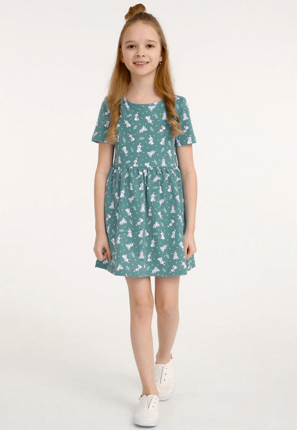 Платья для девочки Апрель цвет бирюзовый  Фото 4