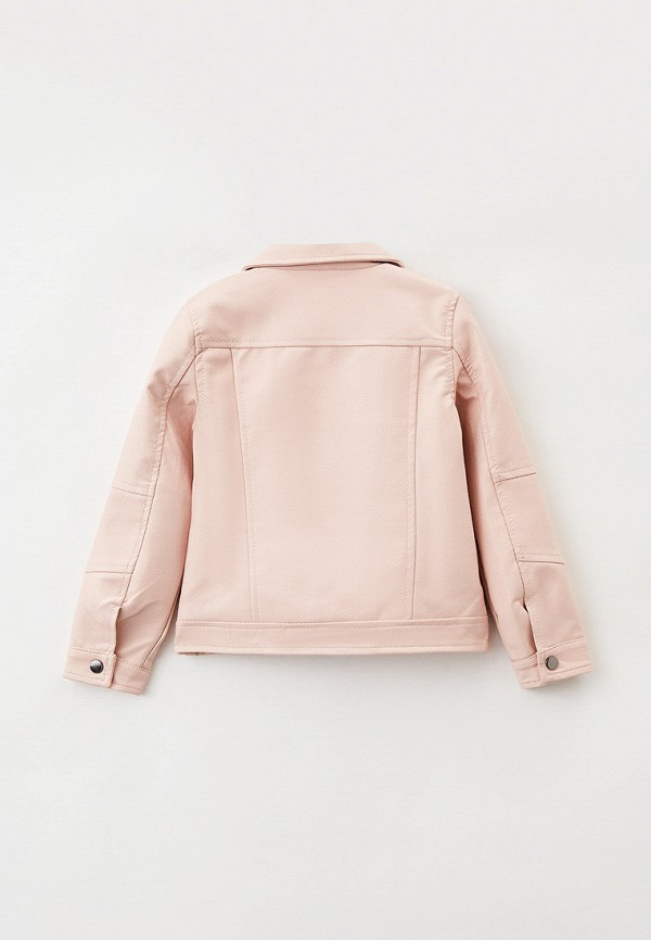 Куртка для девочки кожаная DeFacto цвет розовый  Фото 2