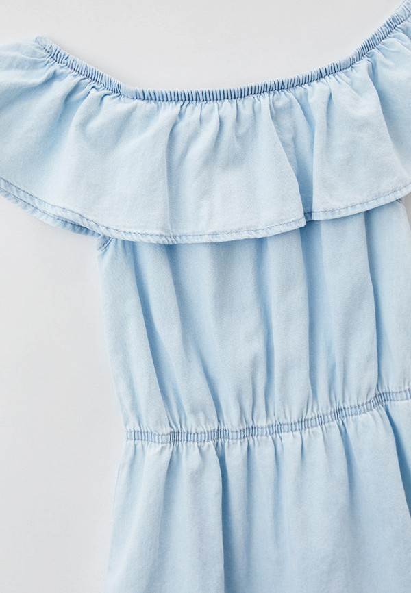 Платья для девочки Gloria Jeans цвет голубой  Фото 3