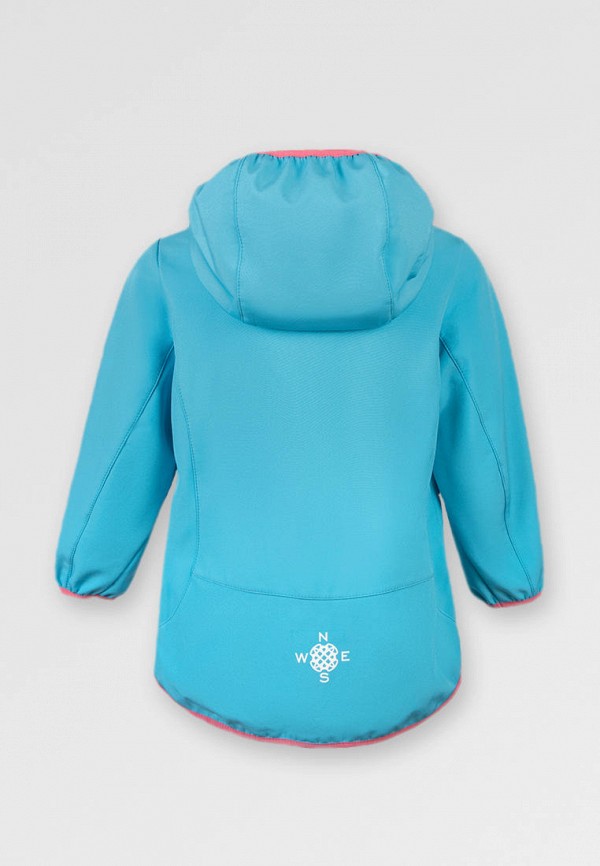 Куртка для девочки Sherysheff цвет голубой  Фото 2