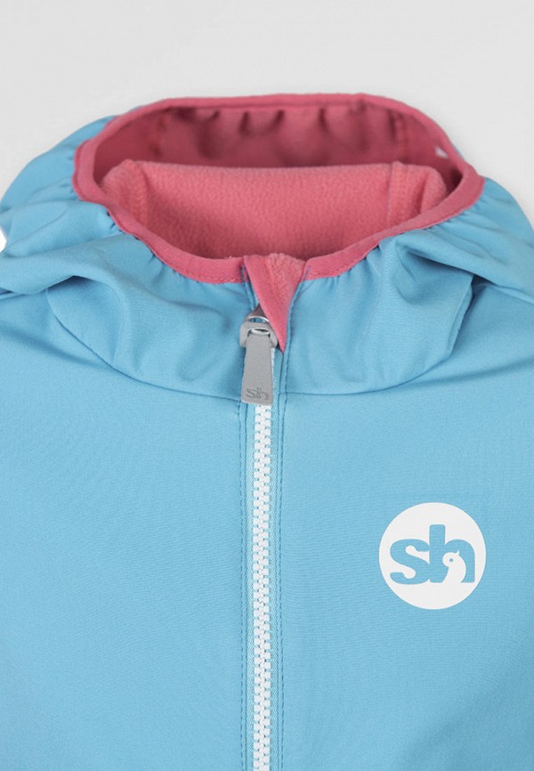 Куртка для девочки Sherysheff цвет голубой  Фото 3