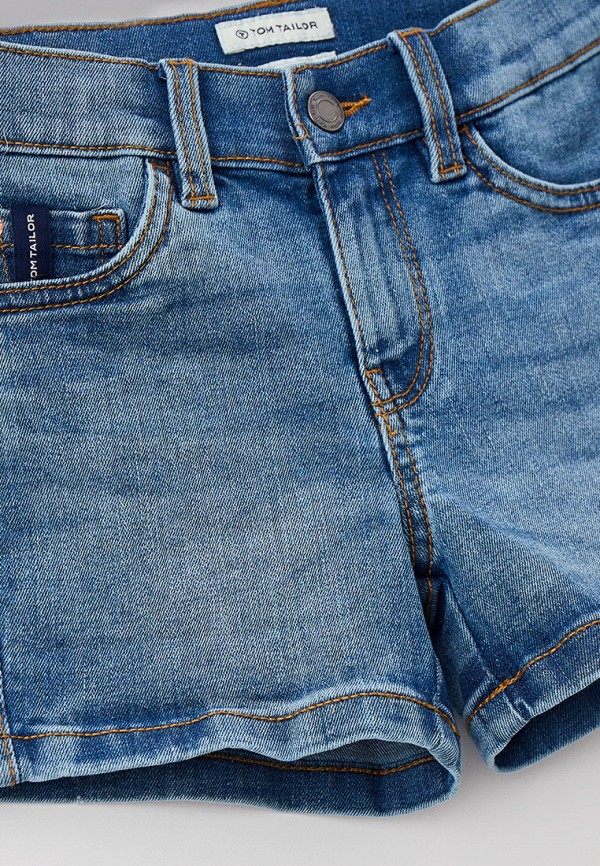 Шорты для девочки джинсовые Tom Tailor цвет синий  Фото 3