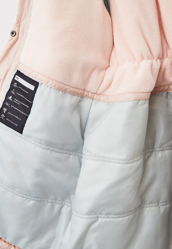 Куртка для девочки утепленная Nikastyle цвет розовый  Фото 5