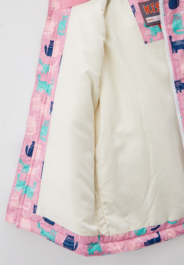 Куртка для девочки утепленная Kisu цвет розовый  Фото 5
