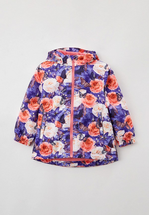 Куртка для девочки утепленная Kisu цвет разноцветный 