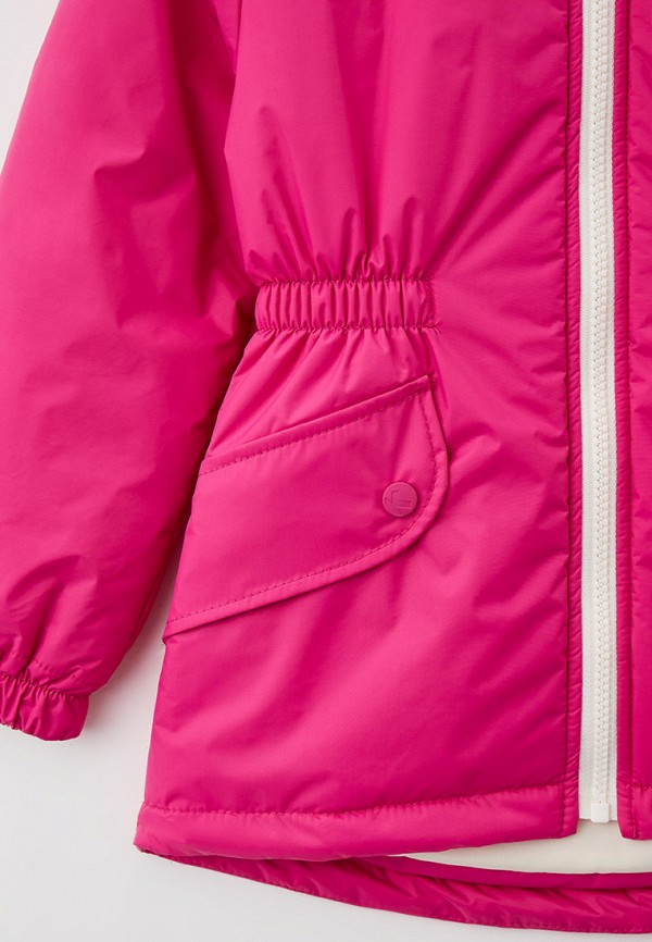 Куртка для девочки утепленная Kisu цвет фуксия  Фото 4