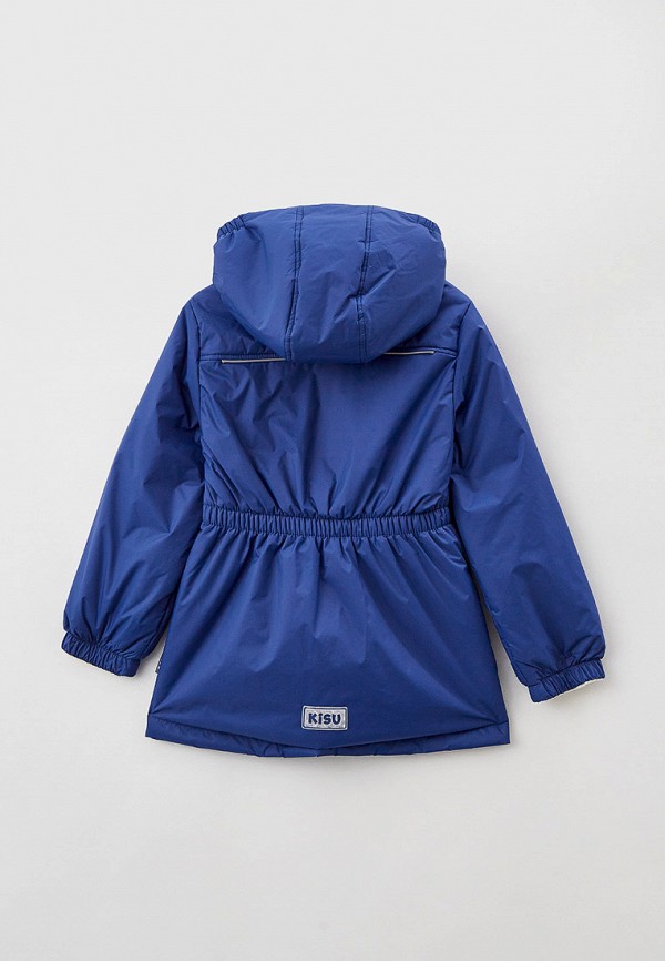 Куртка для девочки утепленная Kisu цвет синий  Фото 2