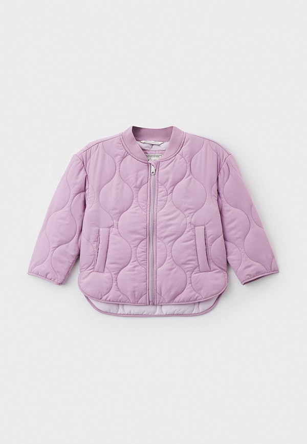 Куртка для девочки утепленная Tom Tailor цвет фиолетовый 