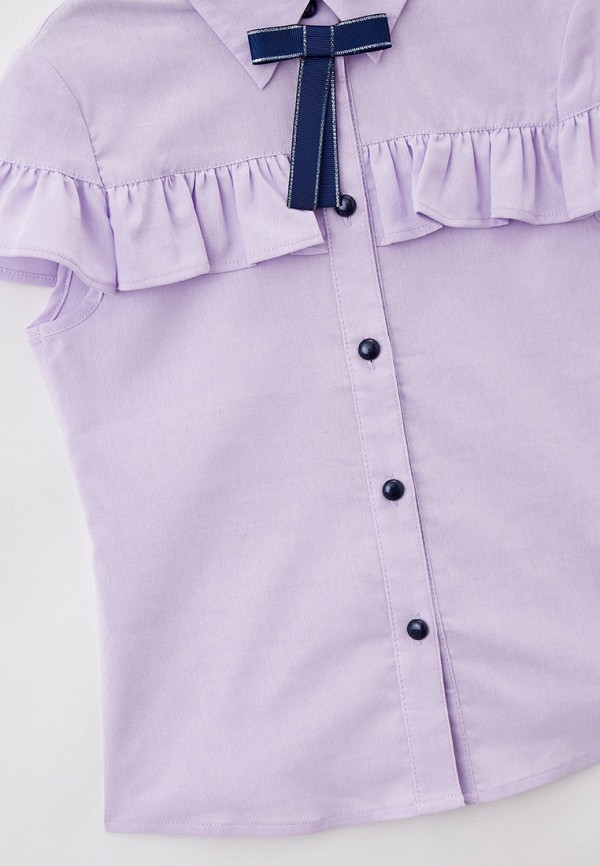 Блуза Smena цвет фиолетовый  Фото 3