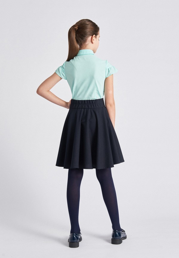 Блуза Smena бирюзовый, размер 146, фото 5