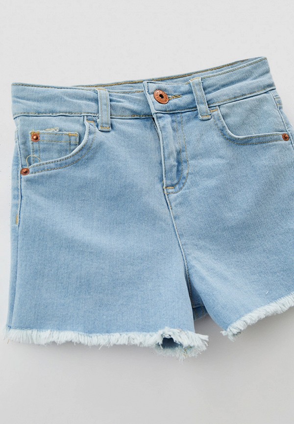 Шорты для девочки джинсовые DeFacto цвет голубой  Фото 3