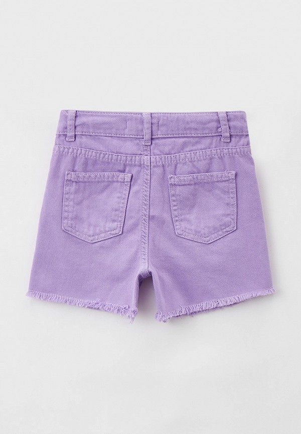 Шорты для девочки джинсовые DeFacto цвет фиолетовый  Фото 2
