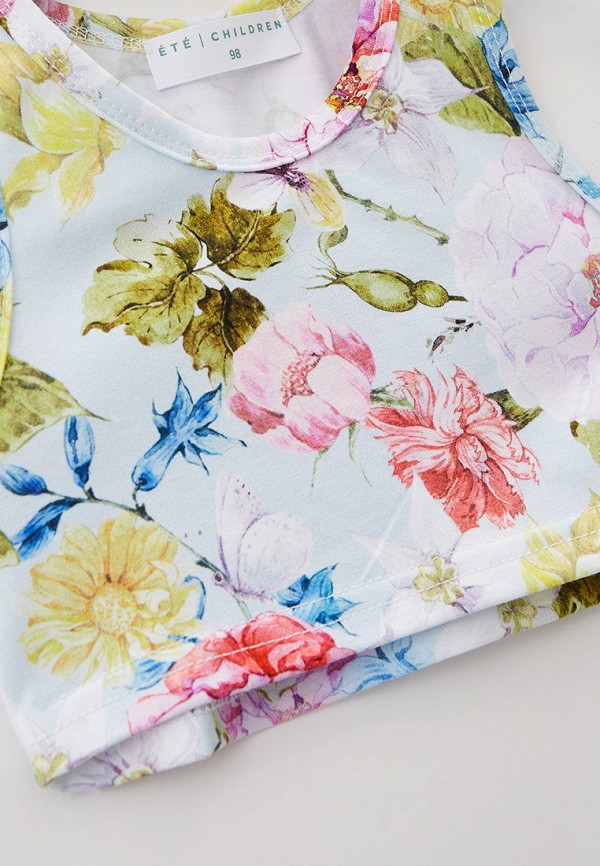 Топ и шорты Ete Children голубой, размер 116, фото 3