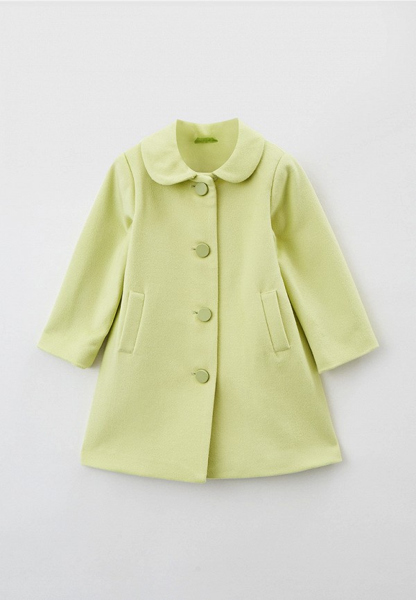 Пальто для девочки Ete Children цвет зеленый 