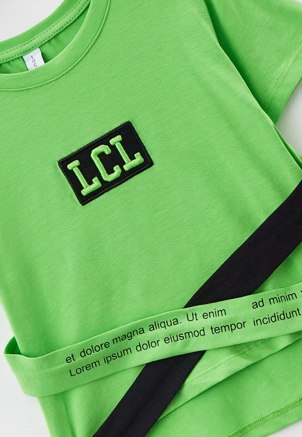 Костюм спортивный для девочки Locoloco All For Junior цвет зеленый  Фото 3