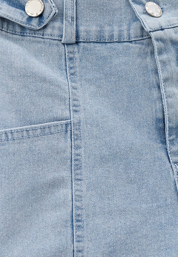 Шорты для девочки джинсовые Veresk цвет голубой  Фото 3