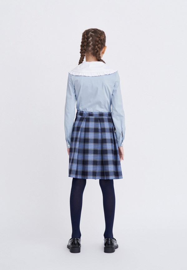 Блуза Smena голубой, размер 146, фото 5