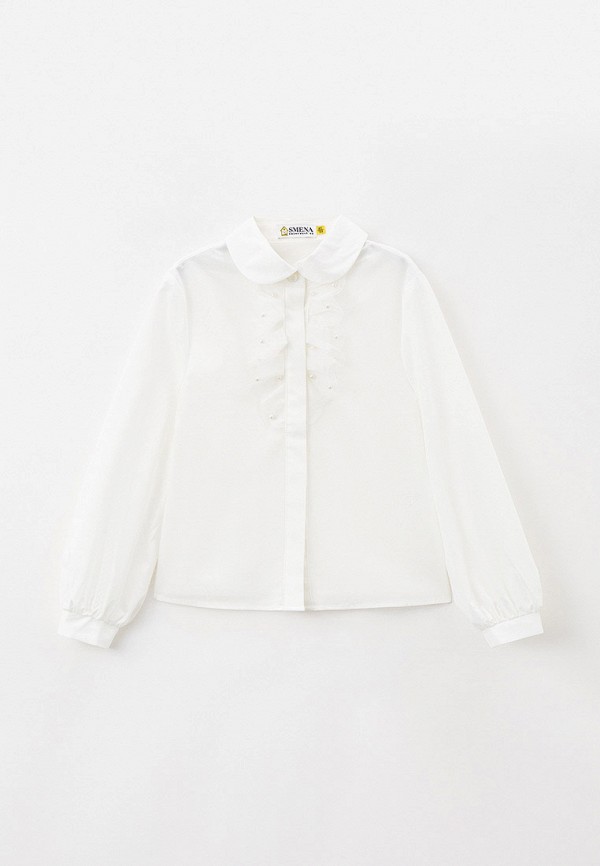 Блуза Smena цвет белый 